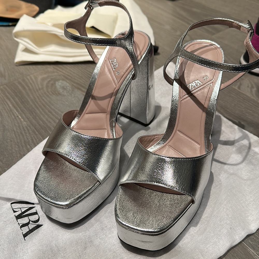 Zara platform heels